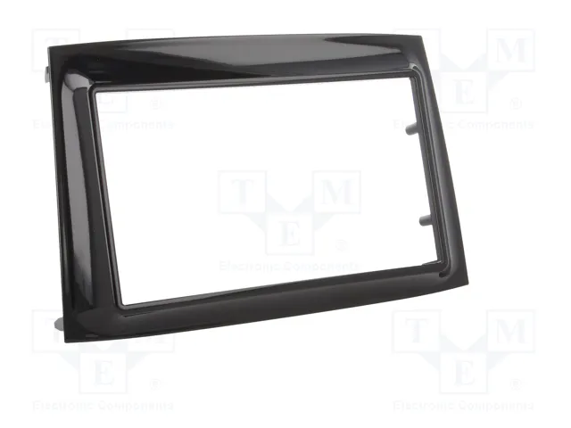 PER.PIC. Bastidor de montaje de radio 2 DIN para Fiat y Opel, brillo negro PER.PIC. Bastidor de montaje de radio 2 DIN para Fiat y Opel, brillo negro