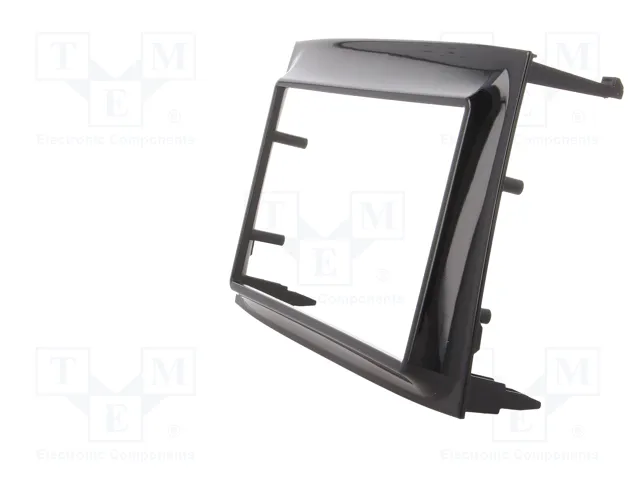 PER.PIC. Bastidor de montaje de radio 2 DIN para Fiat y Opel, brillo negro PER.PIC. Bastidor de montaje de radio 2 DIN para Fiat y Opel, brillo negro