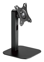 Aisens Soporte de Mesa DT24TSR-371 para Monitor Giratorio Inclinable hasta 2.5kg Eco Negro