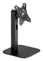 Aisens DT24TSR-371 Soporte de Mesa Giratorio e Inclinable para Monitor/POS 10-24" (61 cm), VESA 75x75/100x100 mm, Carga 2.5 kg, Negro