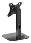 Aisens DT24TSR-371 Soporte de Mesa Giratorio e Inclinable para Monitor/POS 10-24" (61 cm), VESA 75x75/100x100 mm, Carga 2.5 kg, Negro