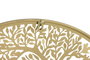 DKD Home Decor Decoración de Pared Metal Árbol Dorado