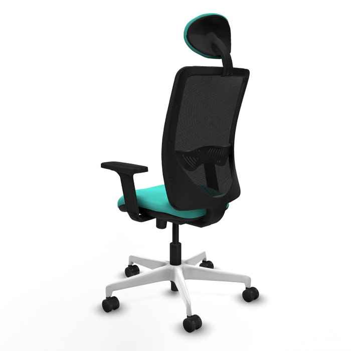 PIQUERAS Y CRESPO Silla de oficina Zulema con Mecanismo Sincro, Turquesa y Negro PIQUERAS Y CRESPO Silla de oficina Zulema con Mecanismo Sincro, Turquesa y Negro