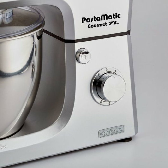 Ariete Robot de Cocina Gourmet 7L con Jarra de Vidrio 1,5L Pastamatic