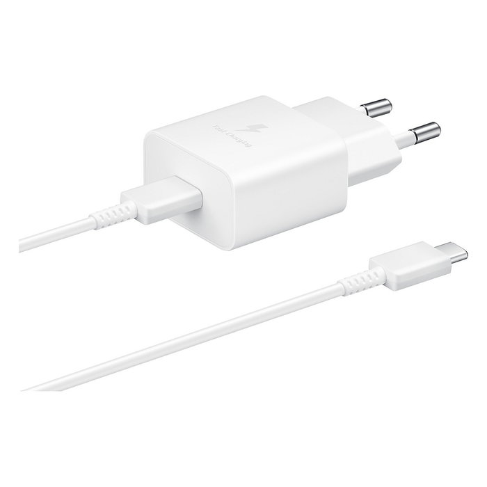 Samsung EP-T1510XWEGEU Cargador de 15W con Cable USB-C Blanco