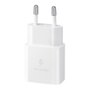 Samsung EP-T1510XWEGEU Cargador de 15W con Cable USB-C Blanco
