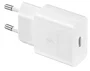 Samsung EP-T1510XWE Cargador de Pared 15W Carga Rápida PD Tipo-C con Cable USB Tipo-C 1m Blanco