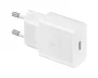 Samsung EP-T1510XWEGEU Cargador de 15W con Cable USB-C Blanco