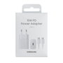 Samsung Cargador de Pared EP-T1510XWE con Cable USB Tipo-C, 15W, Carga Rápida