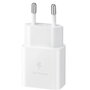 Samsung Cargador de Pared EP-T1510XWE con Cable USB Tipo-C, 15W, Carga Rápida