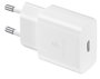 Samsung Cargador de Pared EP-T1510XWEGEU 15W con Cable USB-C Blanco