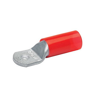 Klauke 605R12 Terminal Ojiva Tubular de 35 mm², Rojo y Plata Klauke 605R12 Terminal Ojiva Tubular de 35 mm², Rojo y Plata