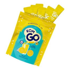 KOMGO Kombucha To Go Sabor Limon Coreano - 6 Sticks/Sobres