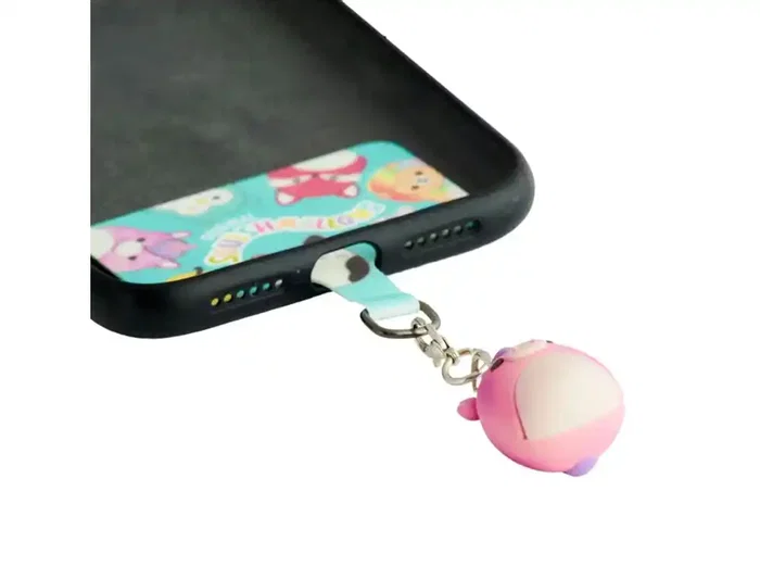 Wondee Charm Squishmallows Lola the Unicorn, Colgante Universal para Personalizar Funda Móvil, Bolso o Mochila - Accesorio Oficial Wondee Charm Squishmallows Lola the Unicorn, Colgante Universal para Personalizar Funda Móvil, Bolso o Mochila - Accesorio Oficial