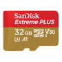 Sandisk Extreme Plus MicroSDHC 32 GB
