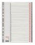 Esselte Índice Numérico 1-31 Multitaladro Gris A4