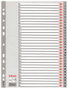 Esselte Índice Numérico 1-31 Multitaladro Gris A4