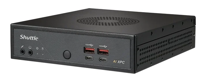 Shuttle Slim AI PC DN11H9 Negro