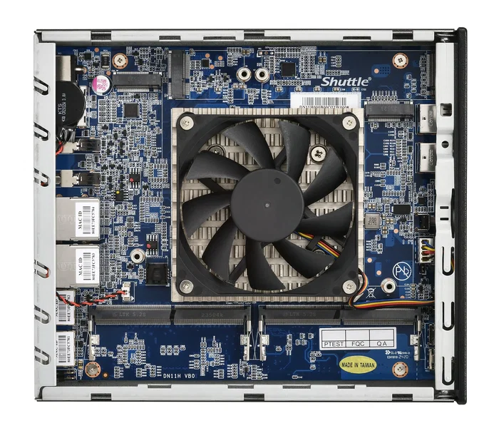 Shuttle Slim AI PC DN11H9 Negro