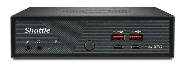 Shuttle Slim AI PC DN11H9 Negro