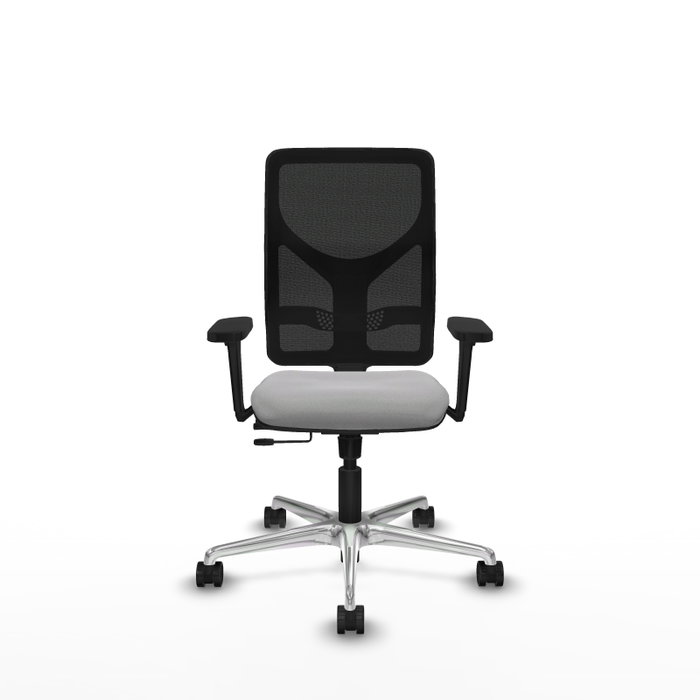 PIQUERAS Y CRESPO Silla de oficina Motilla con mecanismo Sincro/Traslack, Gris claro y Negro PIQUERAS Y CRESPO Silla de oficina Motilla con mecanismo Sincro/Traslack, Gris claro y Negro
