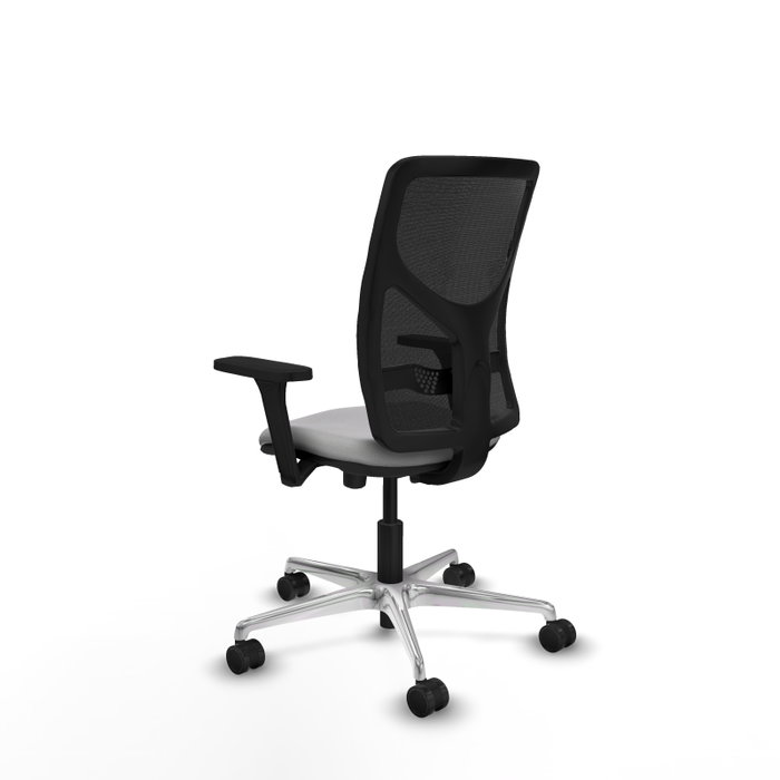 PIQUERAS Y CRESPO Silla de oficina Motilla con mecanismo Sincro/Traslack, Gris claro y Negro PIQUERAS Y CRESPO Silla de oficina Motilla con mecanismo Sincro/Traslack, Gris claro y Negro