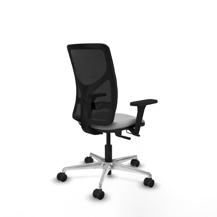 PIQUERAS Y CRESPO Silla de oficina Motilla con mecanismo Sincro/Traslack, Gris claro y Negro PIQUERAS Y CRESPO Silla de oficina Motilla con mecanismo Sincro/Traslack, Gris claro y Negro