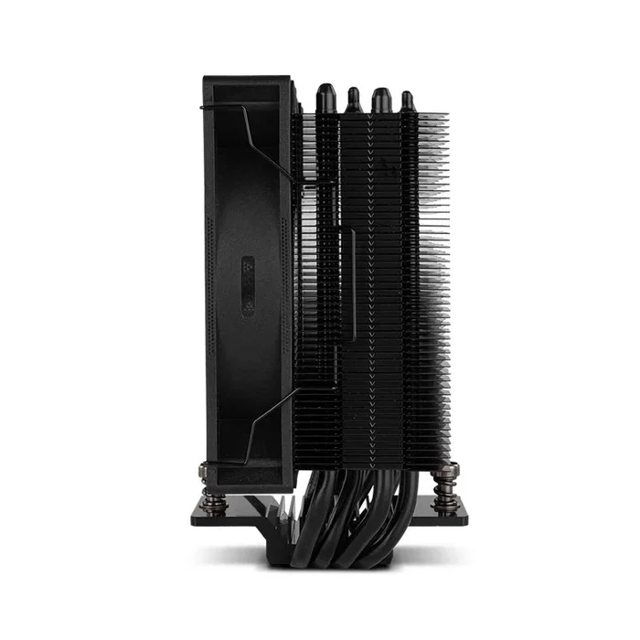 NOX Hummer R-400 Disipador de aire para CPU 12 cm 2200 RPM 73.32 CFM 4 Heat Pipes Soportes LGA 1200, 1700, AM4, AM5