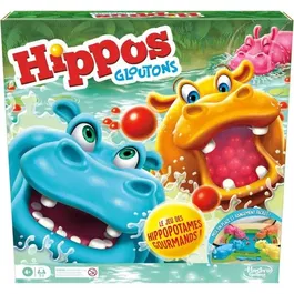 Hasbro Gaming Hipopótamos Glotones Juego de Mesa Infantil 4 Años 2-4 Jugadores HAS5010996207746