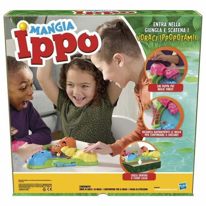 Juego de Mesa Hasbro Mangia Ippo 30 x 7 x 30 cm 10 x 45 x 45 cm Juego de Mesa Hasbro Mangia Ippo 30 x 7 x 30 cm 10 x 45 x 45 cm