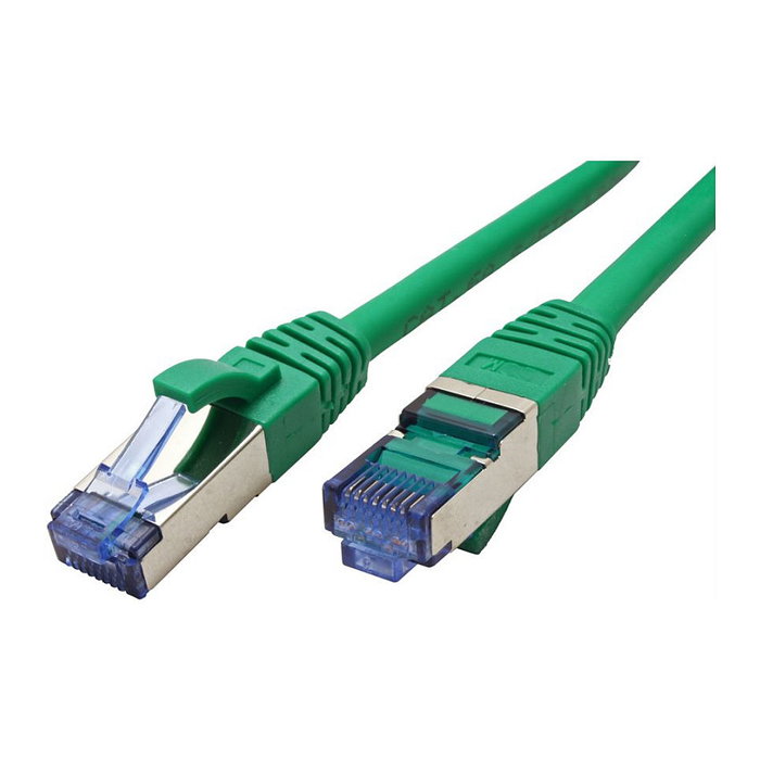 VALUE Patchkabel Cat.6A S/FTP Verde 0,3 m VALUE Patchkabel Cat.6A S/FTP Verde 0,3 m