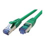 VALUE Patchkabel Cat.6A S/FTP Verde 0,3 m