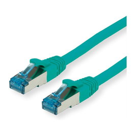 VALUE Patchkabel Cat.6A S/FTP Verde 0,3 m