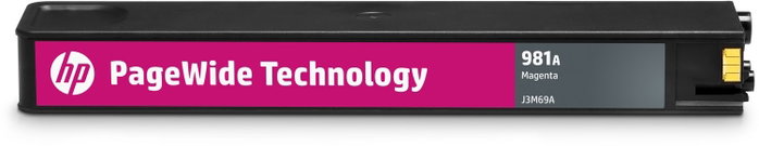 HP 981A Cartucho de Tinta Magenta Original PageWide J3M69A HP 981A Cartucho de Tinta Magenta Original PageWide J3M69A