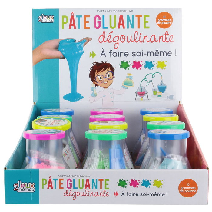 Jeux 2 momes Kit Para Fabricar Slime con Colores Surtidos y Accesorios Incluidos