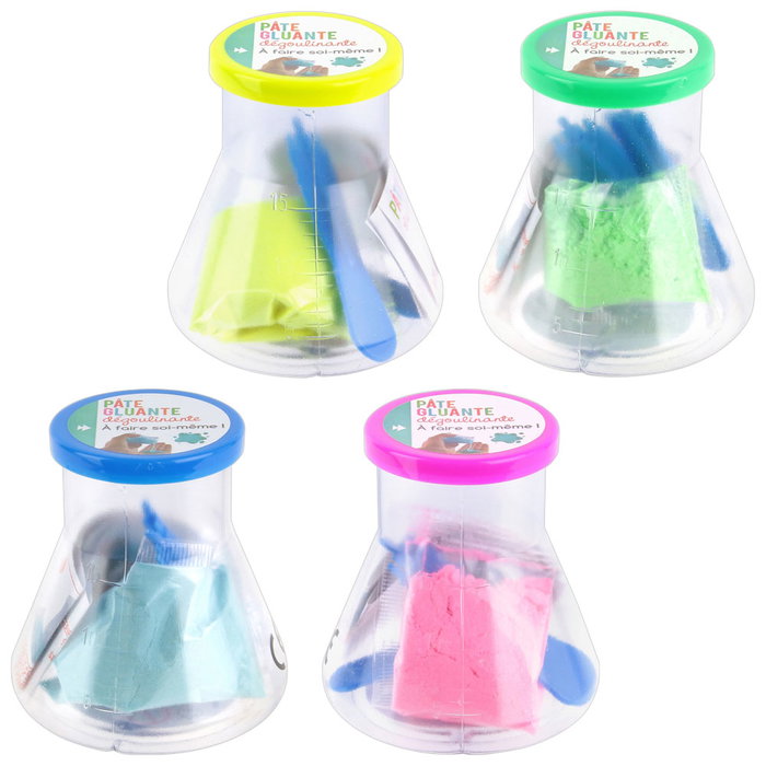 Jeux 2 momes Kit Para Fabricar Slime con Colores Surtidos y Accesorios Incluidos