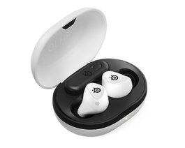 SteelSeries 61682 Auriculares Inalámbricos Bluetooth para Juego, Dentro de Oído, Blanco