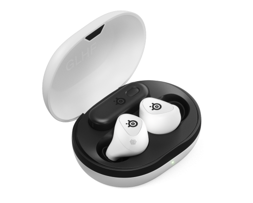 SteelSeries 61682 Auriculares Inalámbricos Bluetooth para Juego, Dentro de Oído, Blanco SteelSeries 61682 Auriculares Inalámbricos Bluetooth para Juego, Dentro de Oído, Blanco