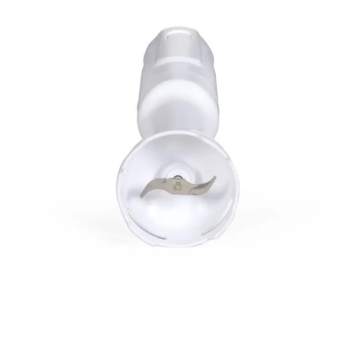 Livoo Batidora de mano LIV1729744466991 - 300 W, 2 Cuchillas de Acero Inoxidable, 1 Velocidad, 19.000 rpm - Blanca