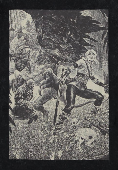 Difuzed The Witcher Camiseta Ciri and the Basilisk L Difuzed The Witcher Camiseta Ciri and the Basilisk L