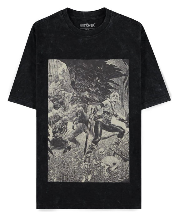 Difuzed The Witcher Camiseta Ciri and the Basilisk L Difuzed The Witcher Camiseta Ciri and the Basilisk L