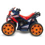 Injusa Quad The Best Repsol Competition Eléctrico Infantil 12V para +2 Años - Color Azul, 81x58x60 cm con Batería y Cargador