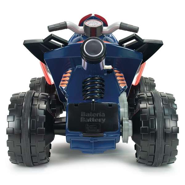 Injusa Quad The Best Repsol Competition Eléctrico Infantil 12V para +2 Años - Color Azul, 81x58x60 cm con Batería y Cargador