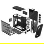 Fractal Design Torrent RGB Black Window Caja de PC Torre ATX EATX ITX micro ATX SSI CEB Vidrio Templado Negra para Gaming
