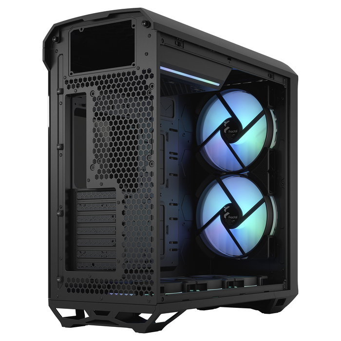 Fractal Design Torrent RGB Black Window Caja de PC Torre ATX EATX ITX micro ATX SSI CEB Vidrio Templado Negra para Gaming