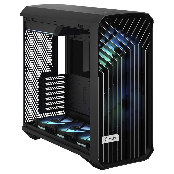 Fractal Design Torrent RGB Black Window Caja de PC Torre ATX EATX ITX micro ATX SSI CEB Vidrio Templado Negra para Gaming