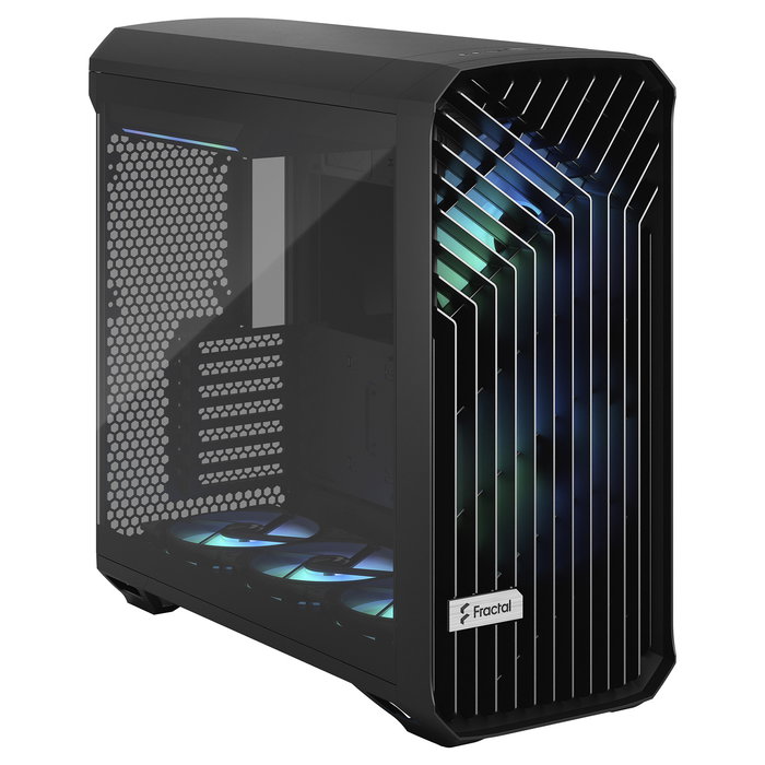 Fractal Design Torrent RGB Black Window Caja de PC Torre ATX EATX ITX micro ATX SSI CEB Vidrio Templado Negra para Gaming