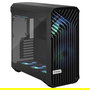 Fractal Design Torrent RGB Black Window Caja de PC Torre ATX EATX ITX micro ATX SSI CEB Vidrio Templado Negra para Gaming