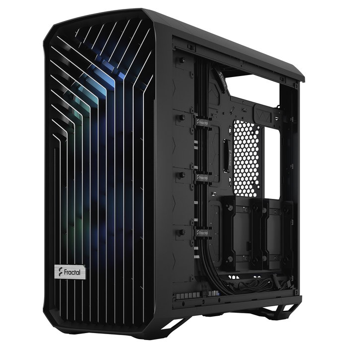 Fractal Design Torrent RGB Black Window Caja de PC Torre ATX EATX ITX micro ATX SSI CEB Vidrio Templado Negra para Gaming