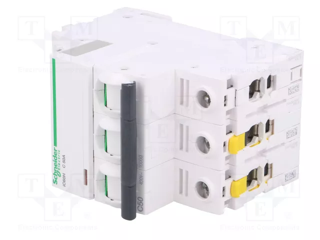 SCHNEIDER ELECTRIC Interruptor magnetotérmico ACTI9 iC60H 50A 3 Polos C SCHNEIDER ELECTRIC Interruptor magnetotérmico ACTI9 iC60H 50A 3 Polos C